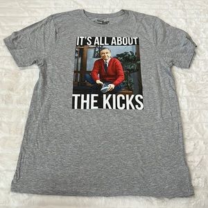 Mister rogers neighborhood causal unisex t-shirt It’s all about the kicks